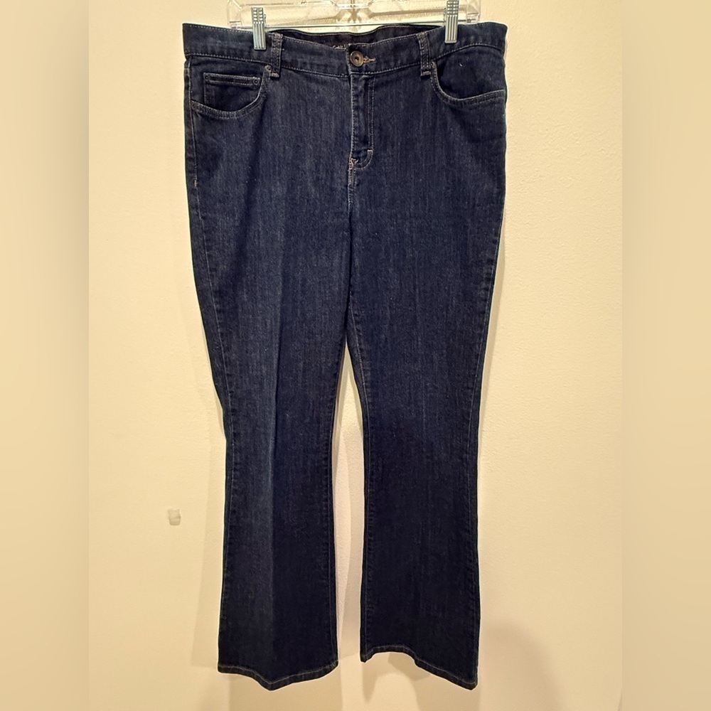 Calvin Klein Dark Blue Flare Jeans